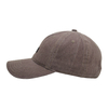 Washed Canvas Soft Baseball Cap 6 Panel Curved Brim Woven Patch Logo Men Outdoor Sport Hat Custom Logo