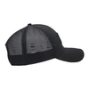 Custom Black Trucker Cap With Built-in NFC Chip 3D Puff Embroidery NFC Logo Mesh Back Baseball Hat