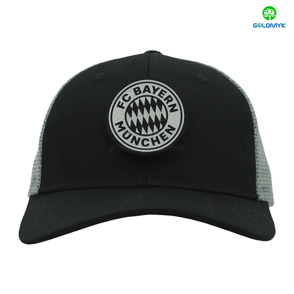 Classic 6-Panel Breathable Mesh Back Trucker Hat with Patch