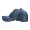 Vintage Stylish Flat Embroidery Washed Baseball Cap Dad Hat 6-panel Sports Caps For Man And Woven Can Custom Logo