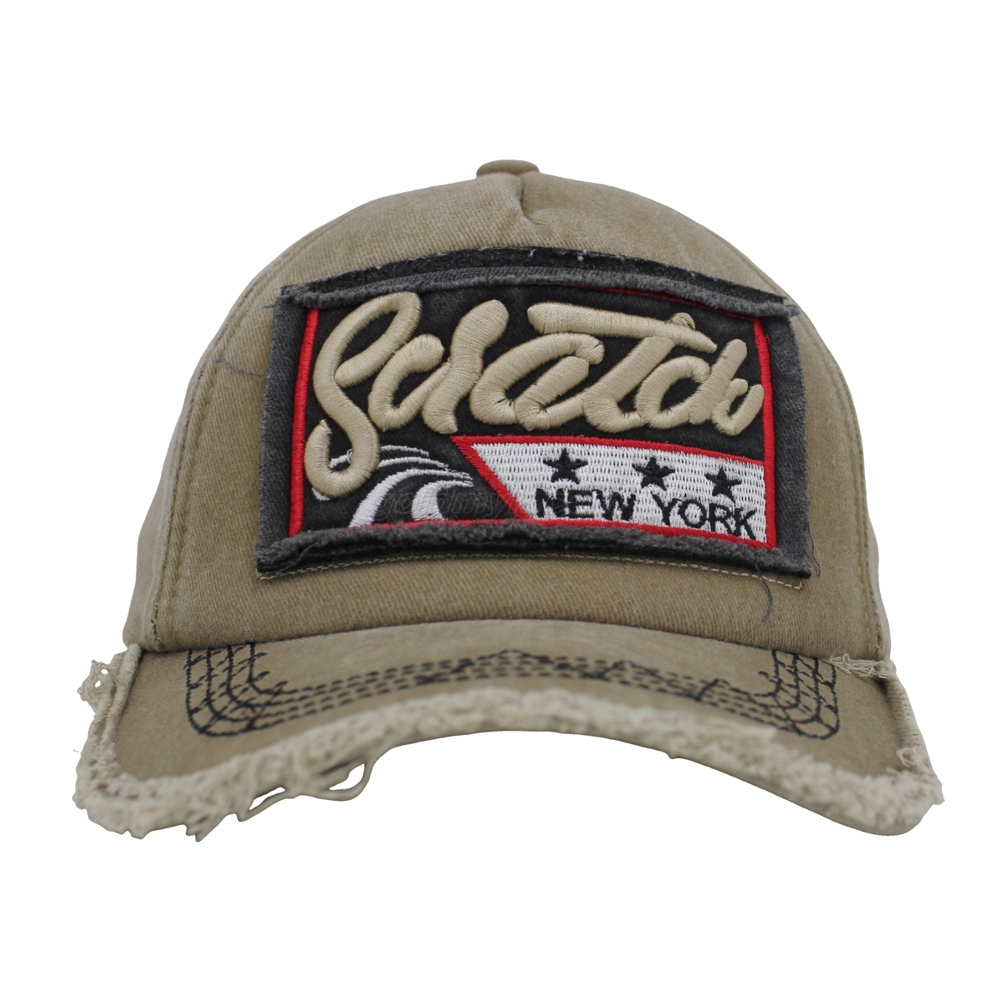 Hot Sale 100% Cotton Washed Foam inside Baseball Cap And Hat with 3D Embroidery Patch