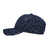 Fashion And Custom Denim Fabric Six Panels Baseball Cap And Hat
