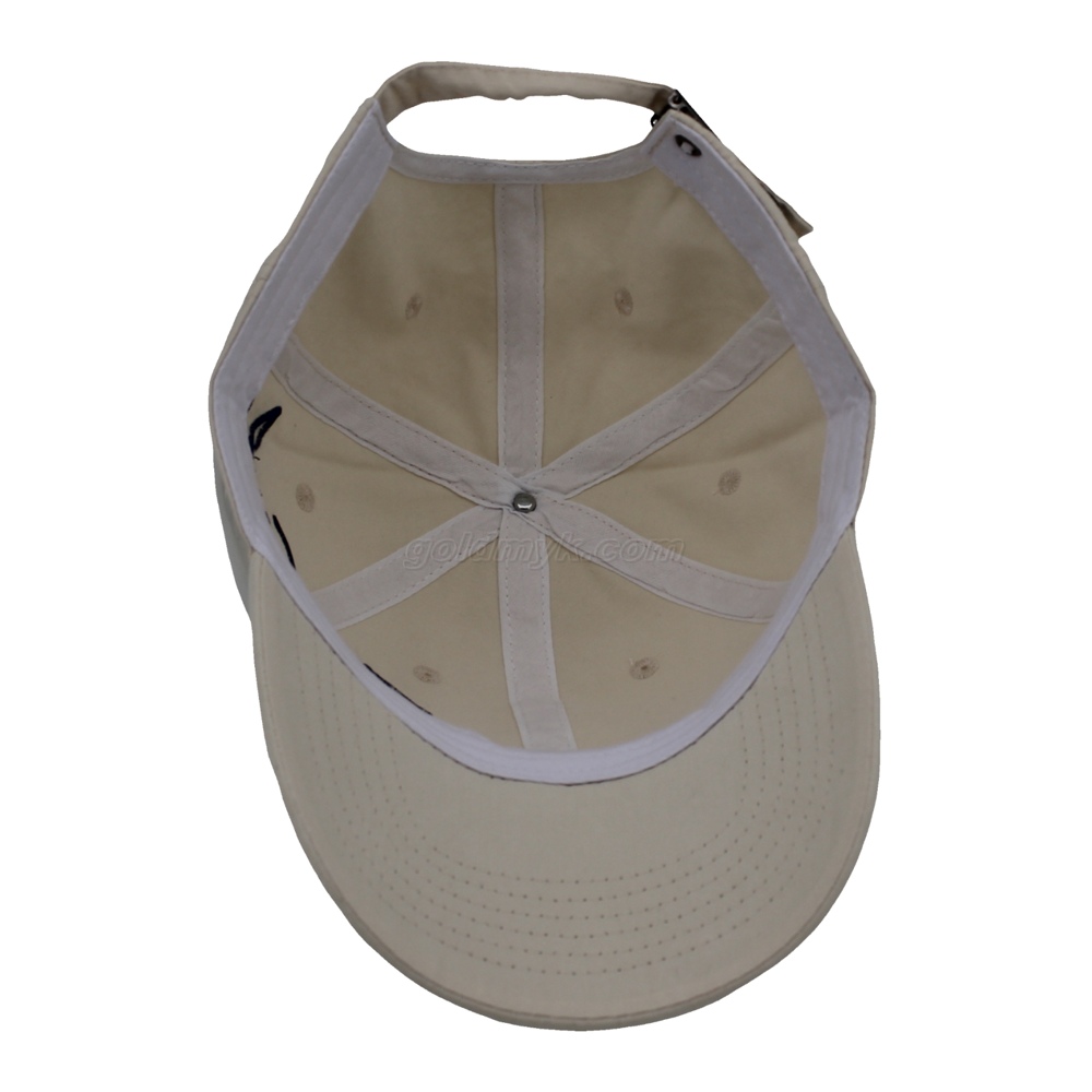 Washed Cotton Unstructured Dad Hat Custom Embroidery Florida Signature Logo Baseball Cap