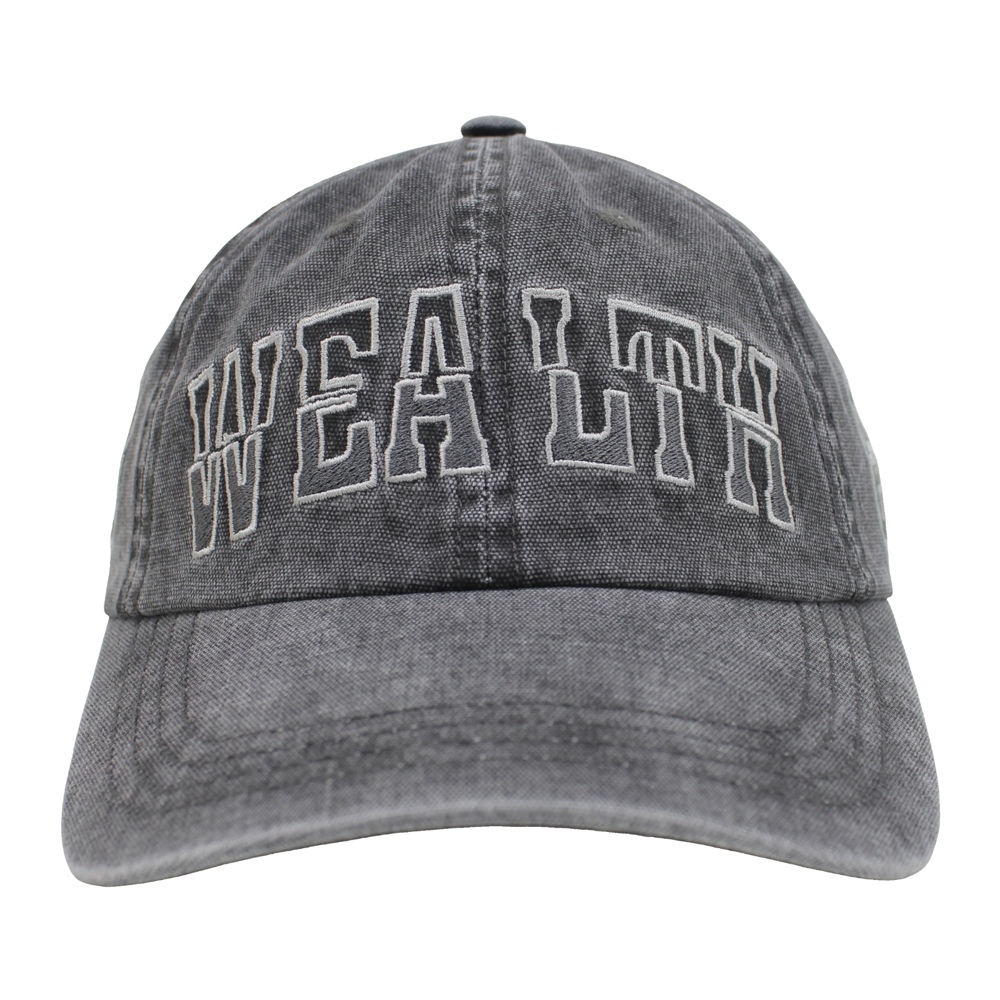 Wholesale Unstructured Six Panels Washed Cotton Canvas Baseball Cap And Hat with Flat Embroidery