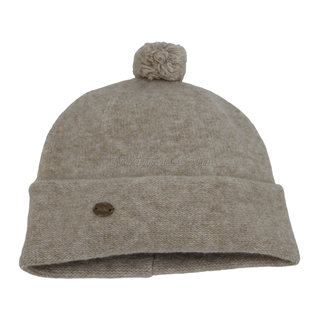 Hot Sale Warm And Soft 100% Acrylic Winter Knitted Beanie Hat with Pompom