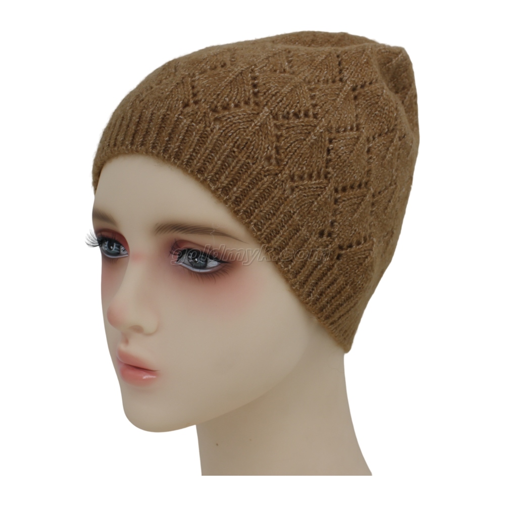 Good Quality Soft And Warm Light Weight 100% Acrylic Winter Knitted Beanie Hat