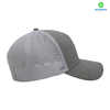 Blank Heather Grey Trucker Hat Breathable Mesh Back Baseball Cap