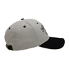Custom Two Tone 100% Cotton Twill Structured Embroidered Logo Baseball Cap And Hat for Advertisement