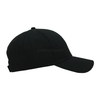 Hot Sale Black Cotton Promotional Baseball Cap Custom Logo Embroidery Advertising Hat