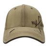 Vintage Stylish Flat Embroidery Washed Baseball Cap Dad Hat 6-panel Sports Caps For Man And Woven Can Custom Logo