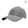Light Grey 6 Panel Embroidered Baseball Cap