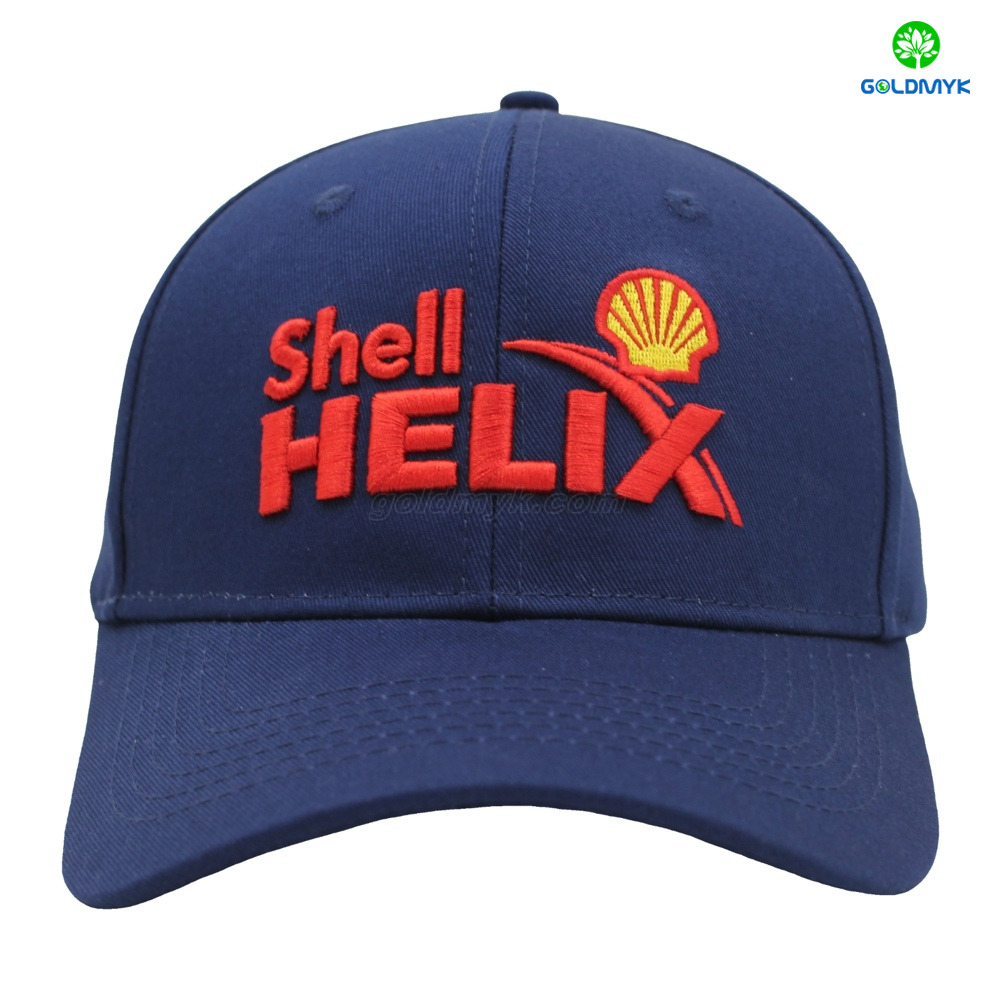 High Quality Custom Logo Navy Blue Embroidered Sports Hats for Men and Women Baseball Caps