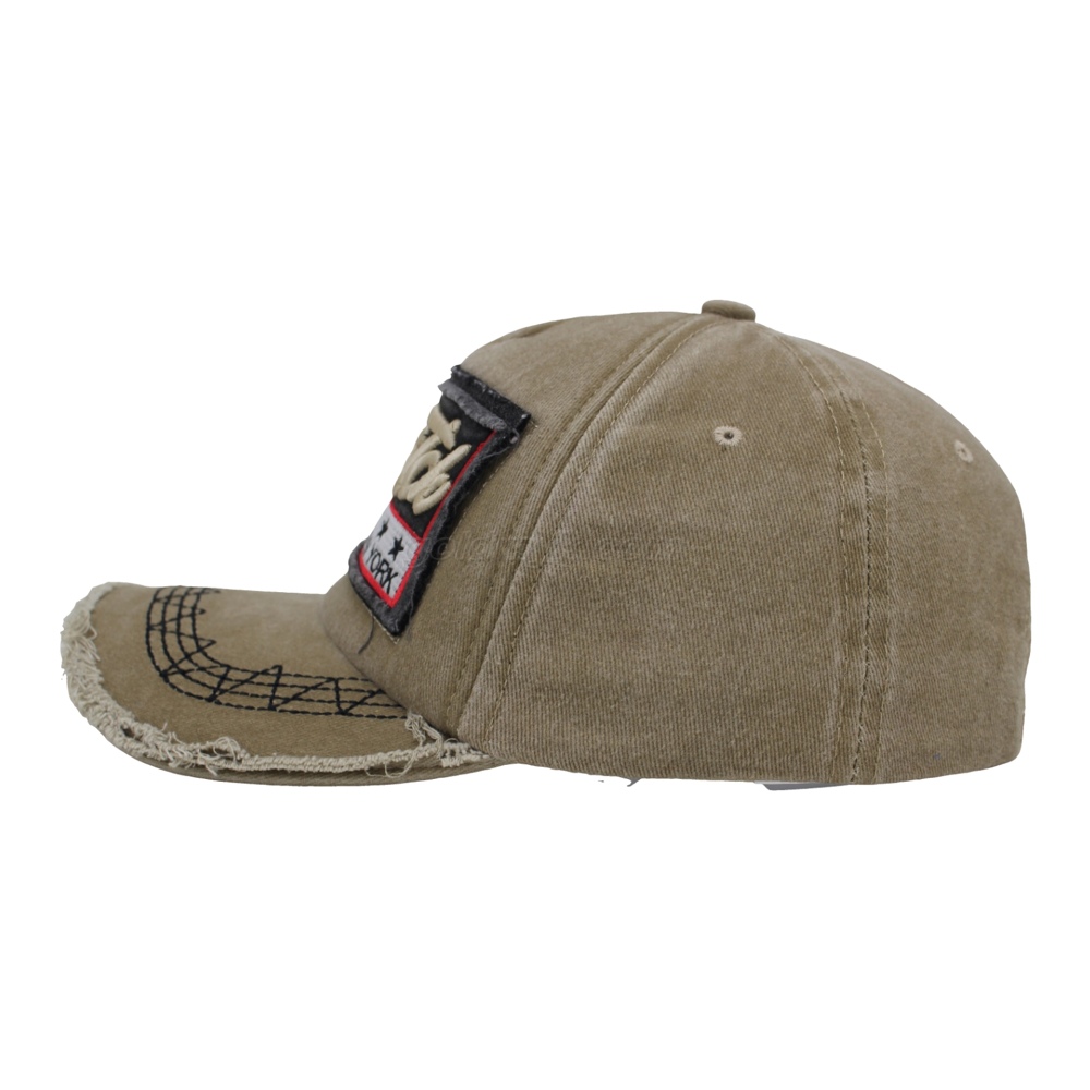 Hot Sale 100% Cotton Washed Foam inside Baseball Cap And Hat with 3D Embroidery Patch