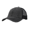 Promotional Hot Sale Pigment Washed Plain Color Cotton Mesh Cap And Braid-exposed Hat