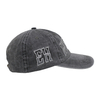 Wholesale Unstructured Six Panels Washed Cotton Canvas Baseball Cap And Hat with Flat Embroidery